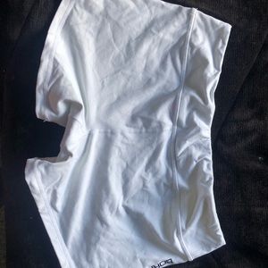 White Born Primitive Double Take Booty Shorts